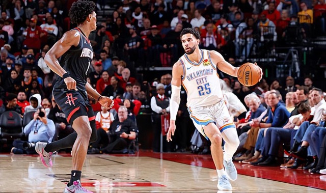 华体会官网-攻防两端都完爆火箭！雷霆次轮秀确实已经成为联盟顶级第六人了？