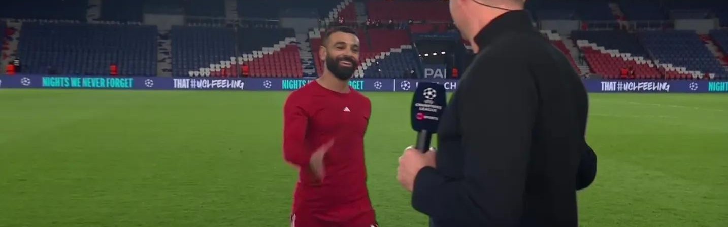 华体会网站-枯坐90分钟，萨拉赫赛后与杰拉德打招呼后拒绝了采访请求